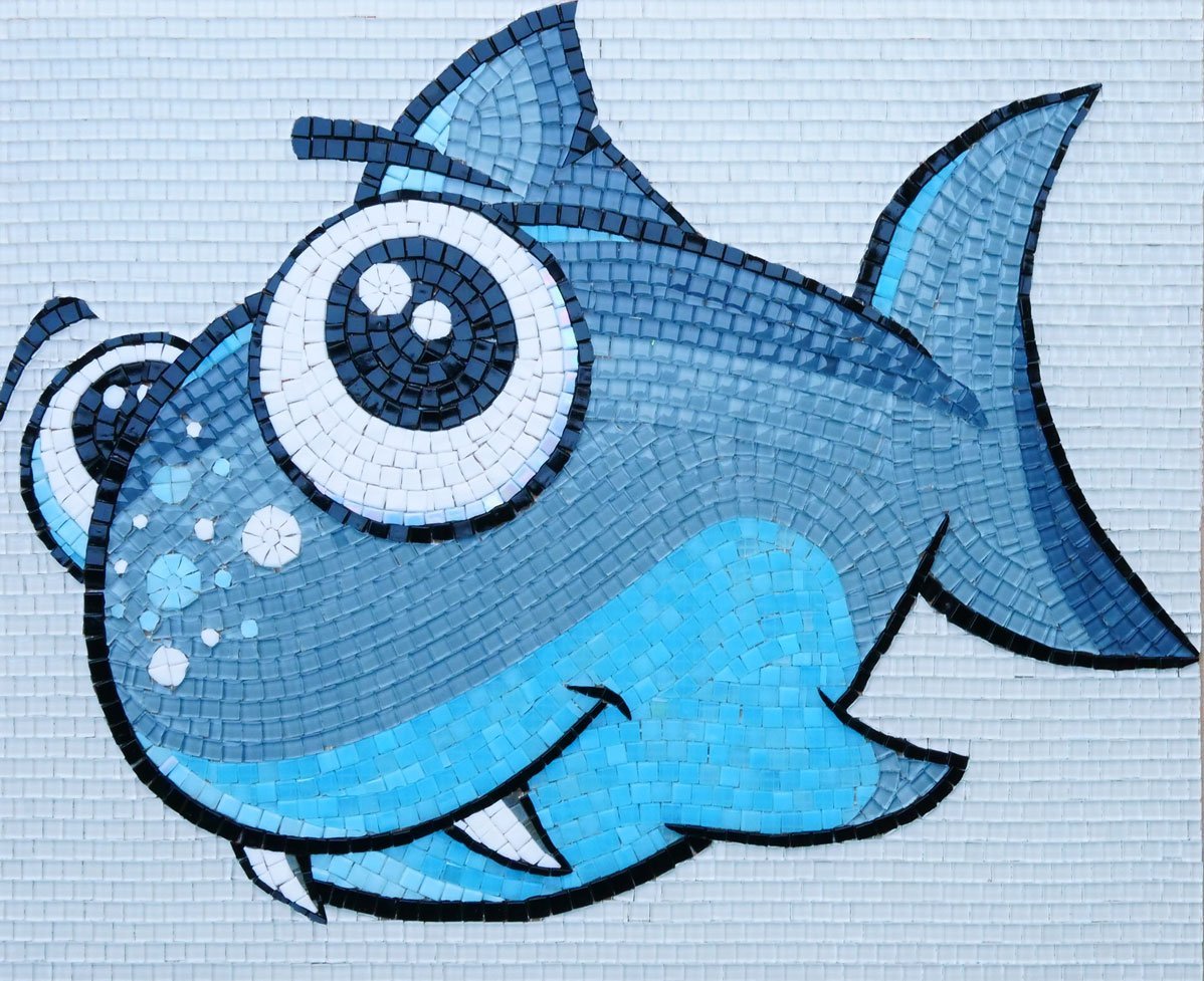 Baby Shark - Comic Mosaic