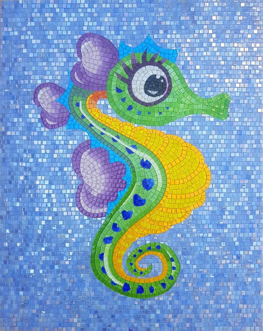 Martina the Seahorse - Comic Mosaic