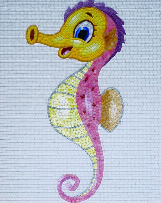 Gregory the Seahorse - Comic Mosaic