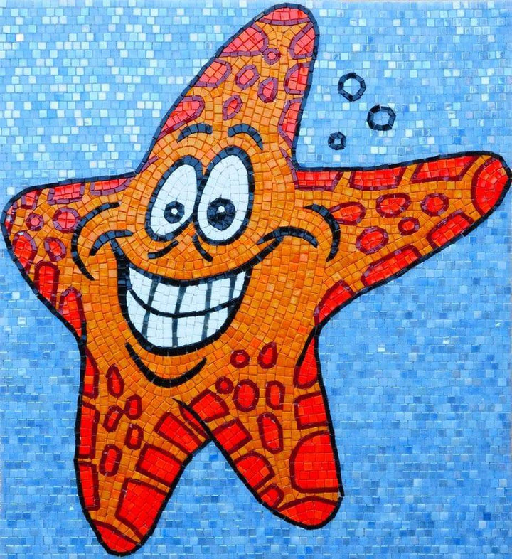 Tikky the Starfish - Comic Mosaic