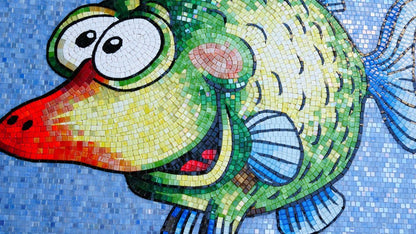 Grinch the Fish - Comic Mosaic