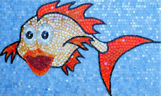 Possie the Fish - Comic Mosaic