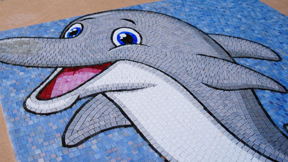 Flipper the Dolphin - Comic Mosaic