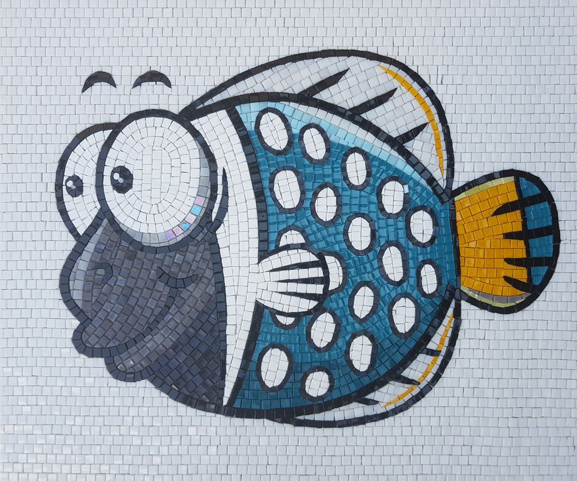 Gobley the Fish - Comic Mosaic