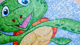 Trippy the Turtle - Comic Mosaic