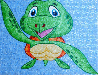Trippy the Turtle - Comic Mosaic