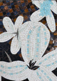 Mosaic Tile Art - Mosaic Lilies