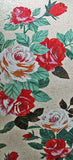 Marble Stone Mosaics - Red and White Roses