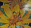 Flower Mosaic Art - Yellow Gerbera