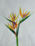 Bird of Paradise Mosaic Flower