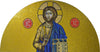 Jesus & Bible - Arched Religous Glass Mosaic