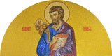 Saint Luke - Glass Mosaic
