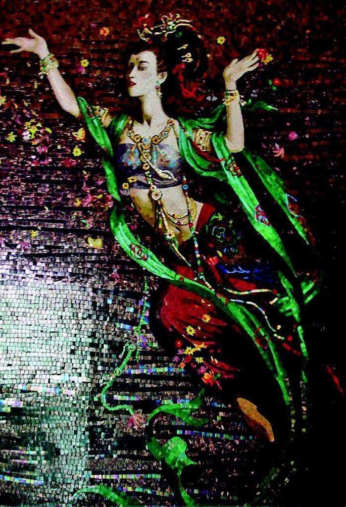 Mosaic Art - Jasmine