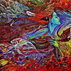 Visionary Mosaic Art - Lady Of Feathers