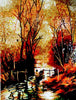Sweltering Warmth Autumn - Mosaic Art