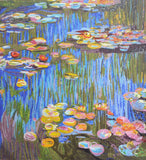 Water Lilies (Nympheas) - Mosaic Reproduction