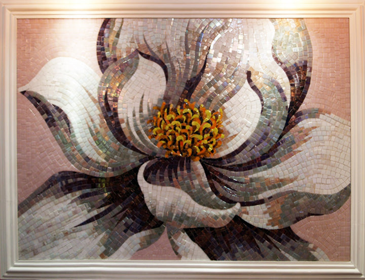 Mosaic Flowery Glass
