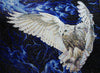Mosaic Towering Owl