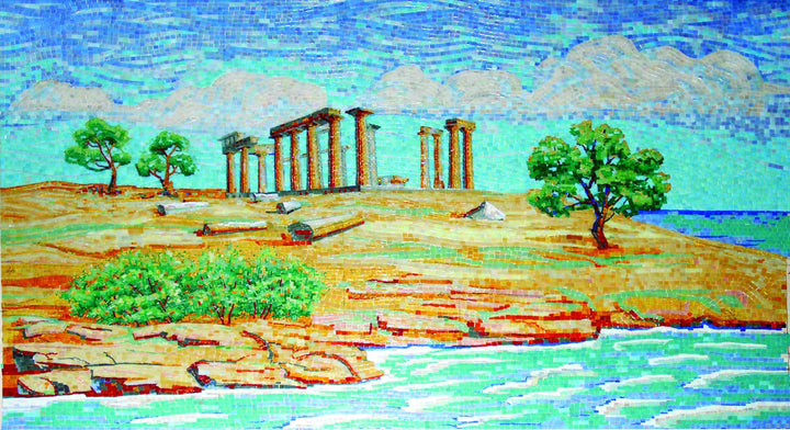 Mosaic Design - Historical Glass Temples