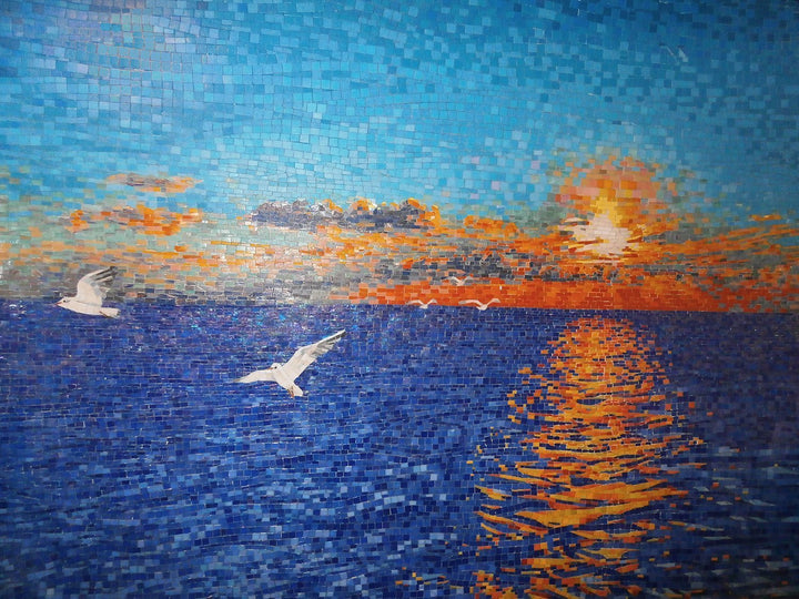 Glass  Mosaic - The Sunset