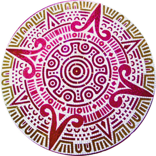 Bright Medallion Mosaic