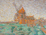 Middle Ages Windmill Mosaic