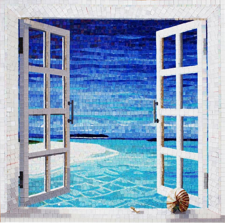Sea View - Glass Mosaic