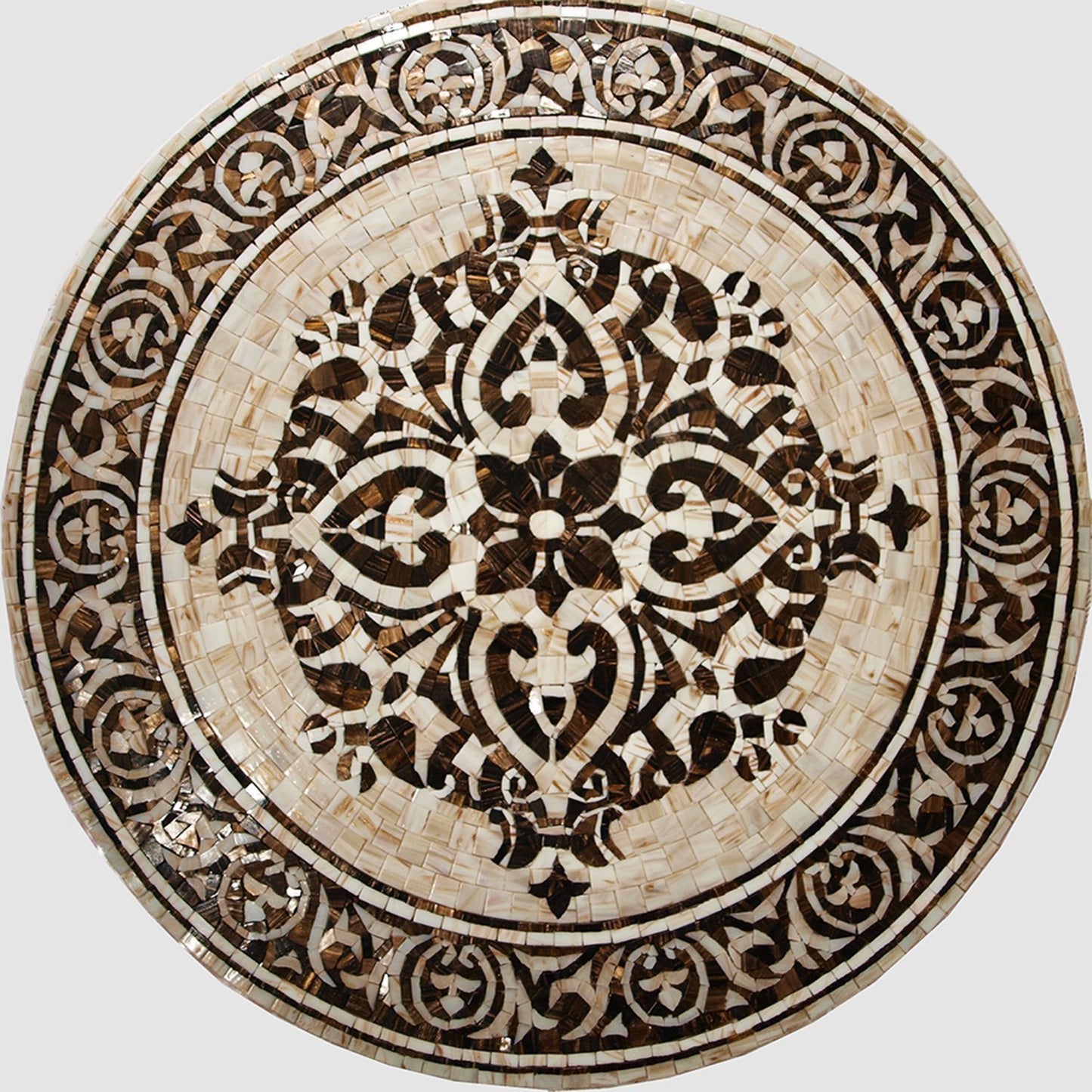 Bold Mosaic Medallion