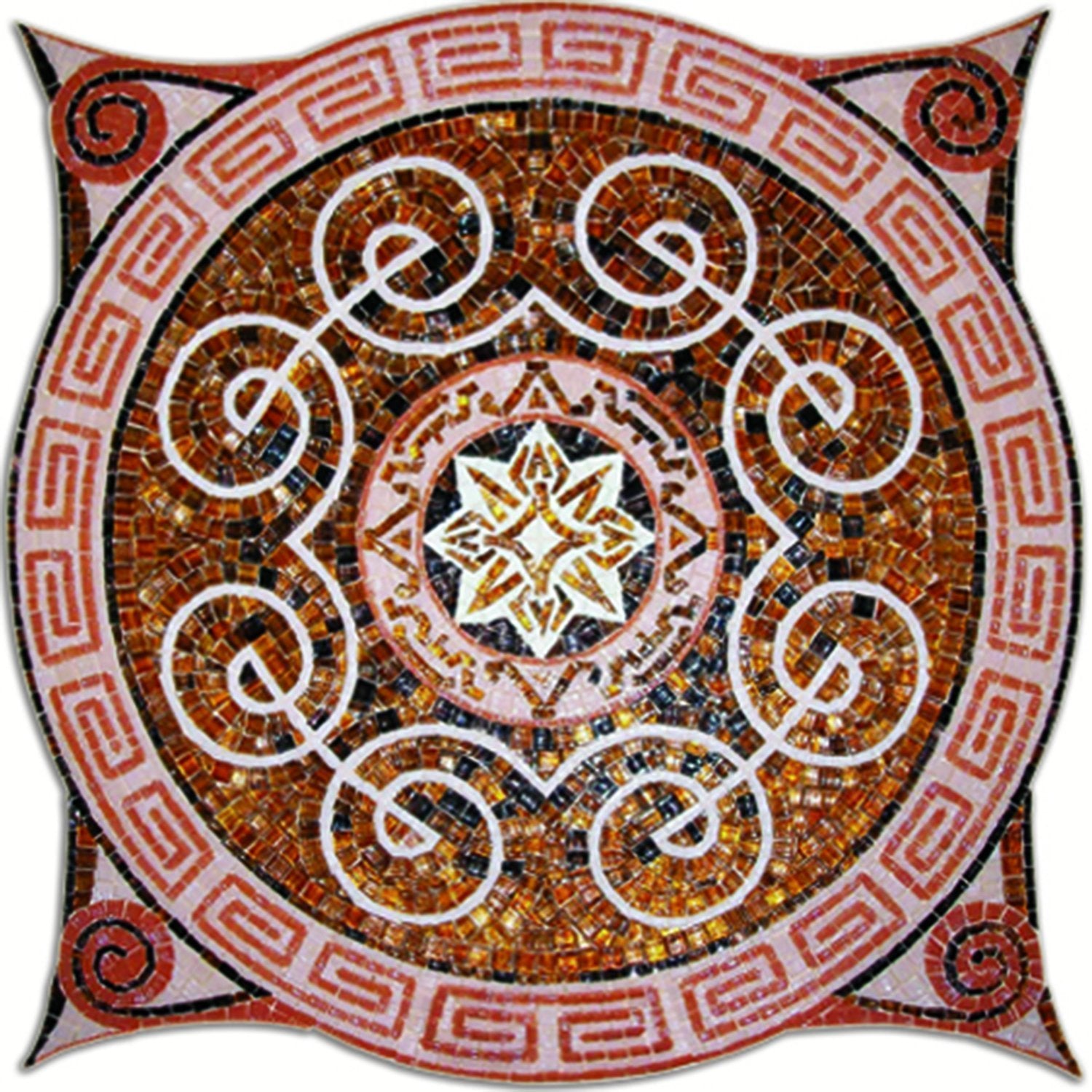 Geometric Arabesque Mosaic