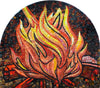 Mosaic Patterns - Fire Flame