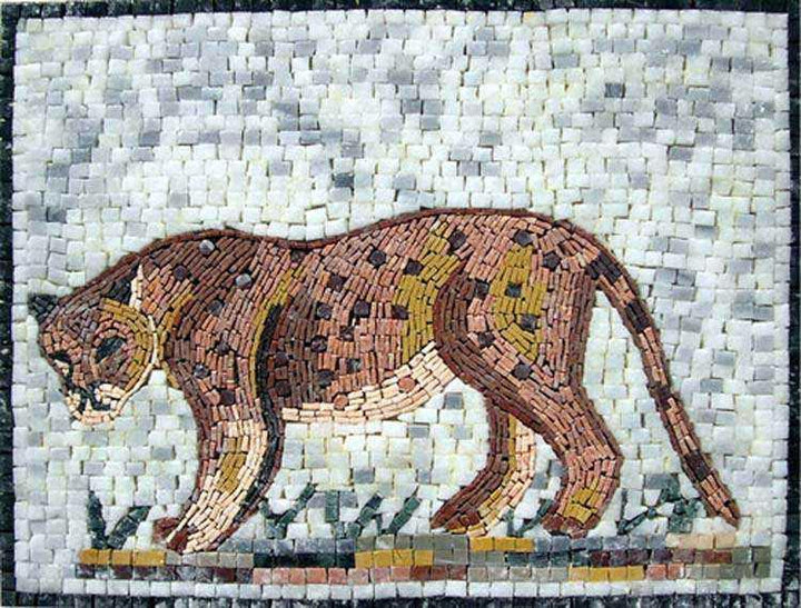 Marble Mosaic Designs - Leopard