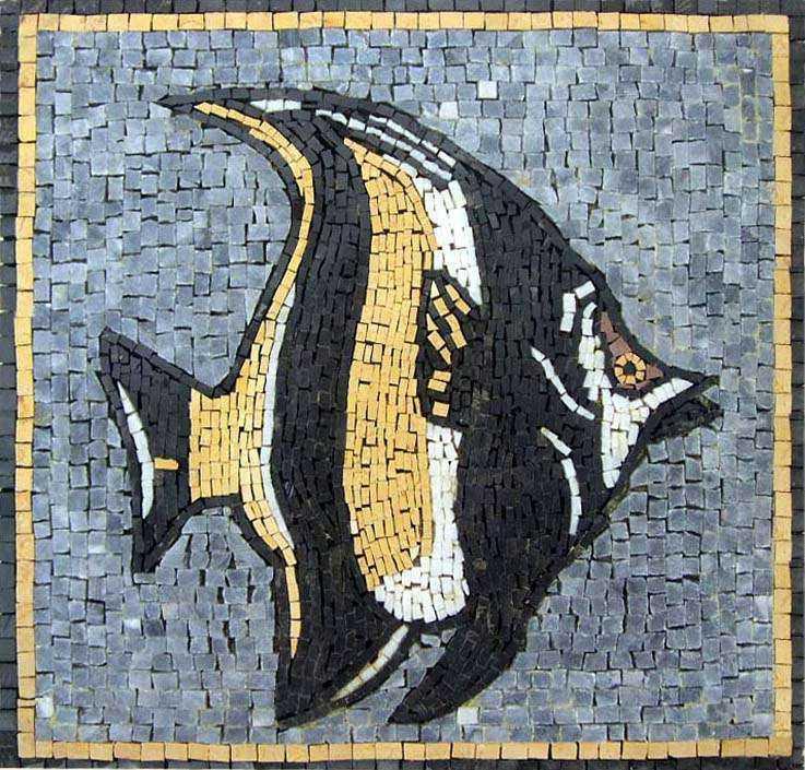 Fish Marble Mosaic