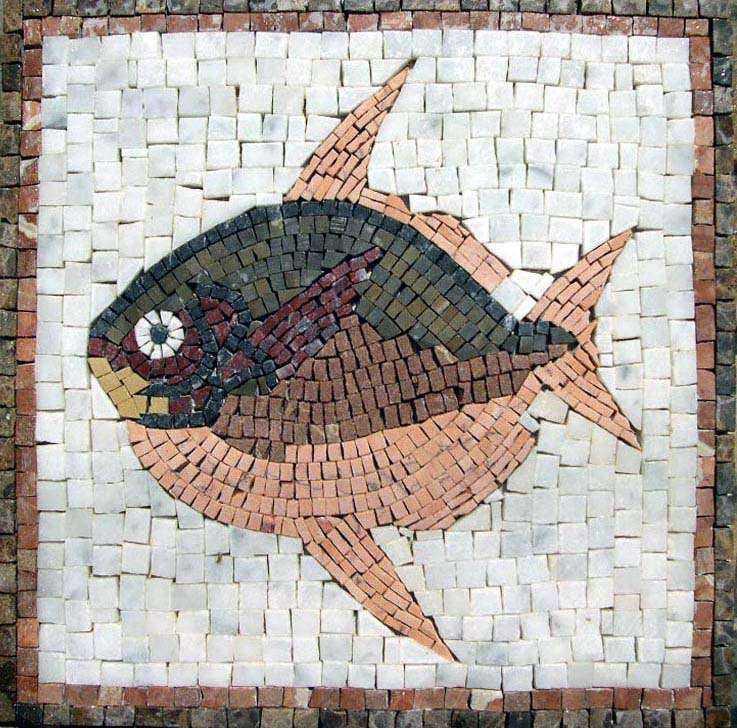 Fish Marble Mosaic