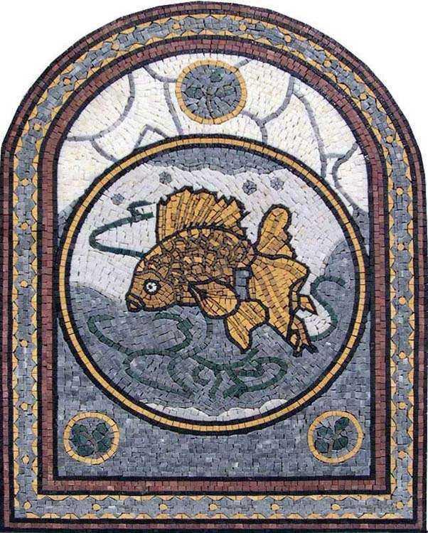 Arched Fish Mosaic