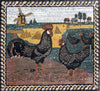 Mosaic Kitchen Backsplash- Hens