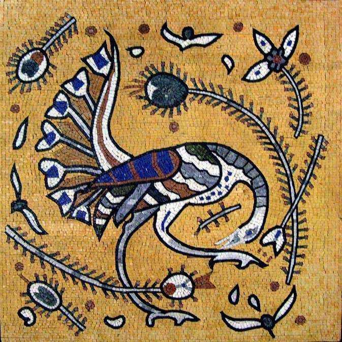 Mosaic Designs - Contemporary Peacock