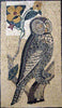 Marble Mosaic Art - Wise Owl