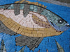 A Fish At The Bottom - Mosaic Wall Art