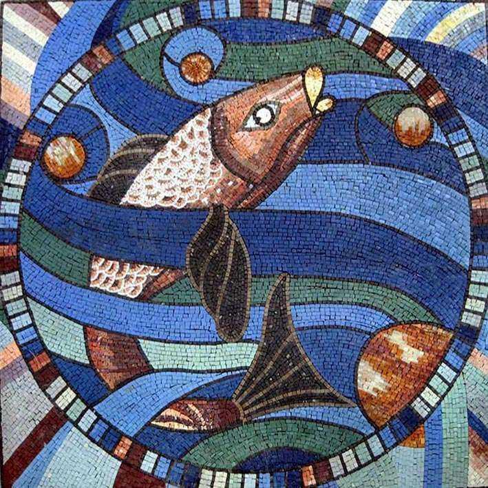 Fish Mosaic Art