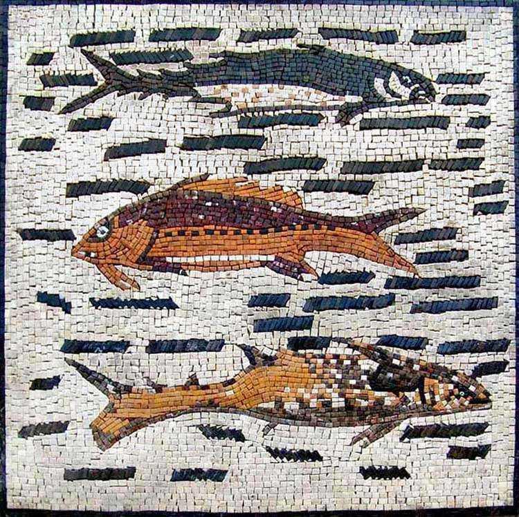 Fish Mosaic Art