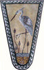 Mosaic Designs - Standing Heron