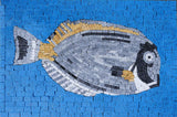 Blue Tang Fish- Mosaic Fish Art