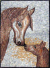 Animal Mosaic Designs - Horses