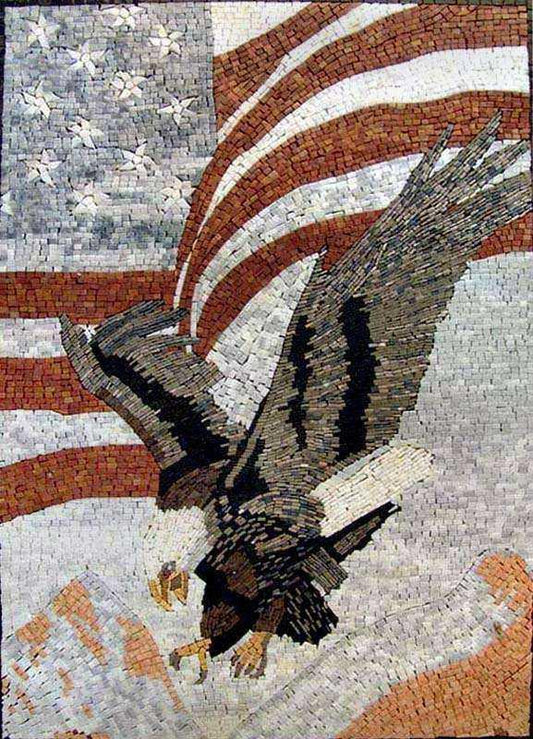 American Eagle Mosaic