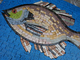 Shades Of Pisces- Fish Mosaic Wall Art