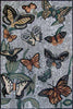 Mosaic Tile Art - Butterfly Charms