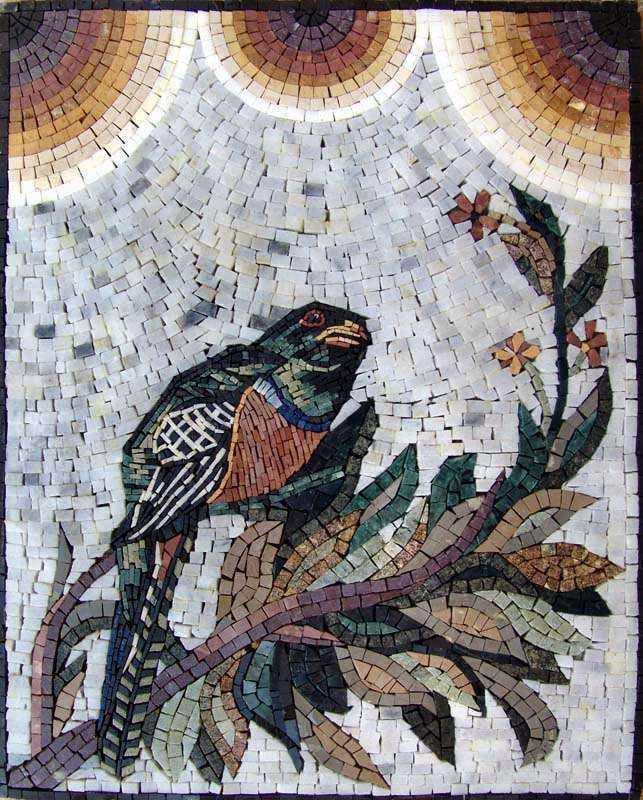 Mosaic Artwork - Bird