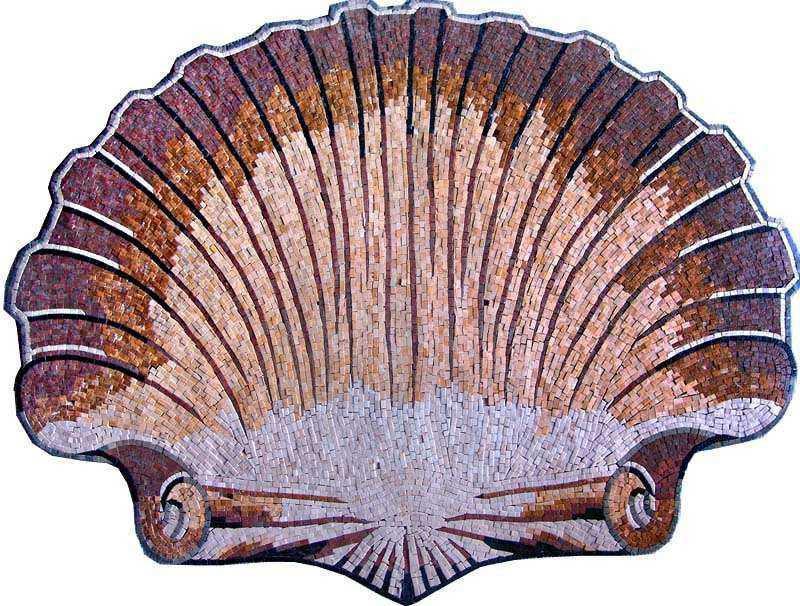 Shellfish Mosaic Artwork