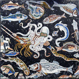 Sea Creatures Mosaic