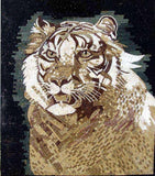 Mosaic Animal Art - Mighty Tiger